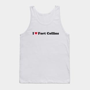 I Love Fort Collins Tank Top